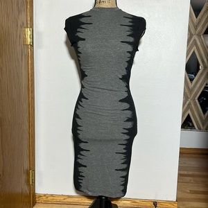 H& M Divided black and grey dress